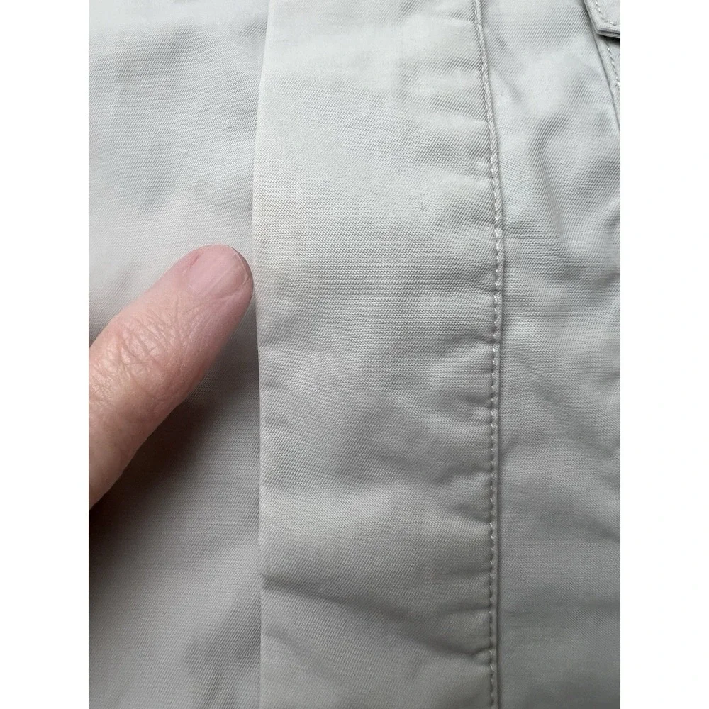 Banana Republic (Zip-Off Sleeves not included) Hidden Hood Jacket Shirt Men L